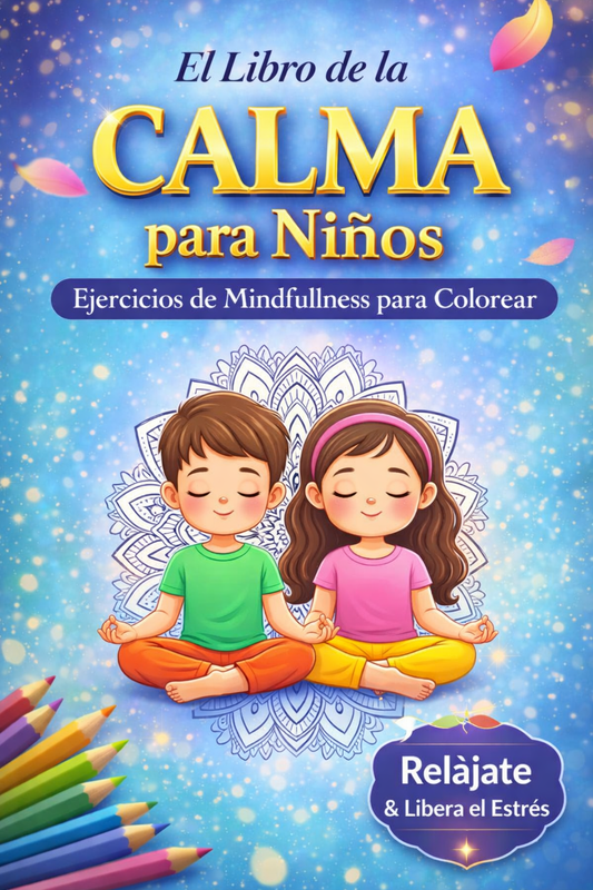 Calma Para Niños: Libro Para Colorear