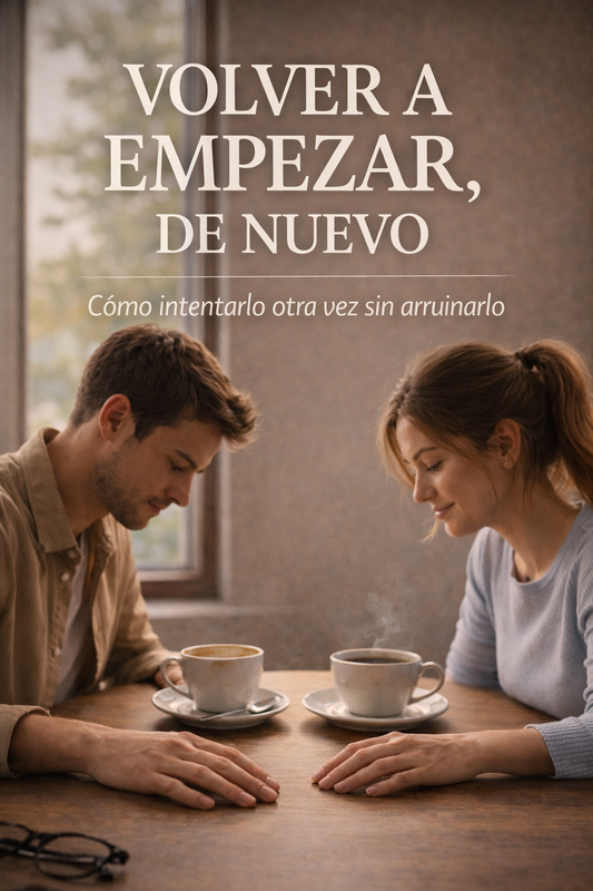 Volver a empezar, de nuevo.